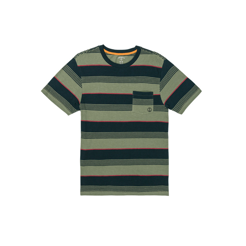 Sixties Stripe Short Sleeve Knit Shirt - Dko