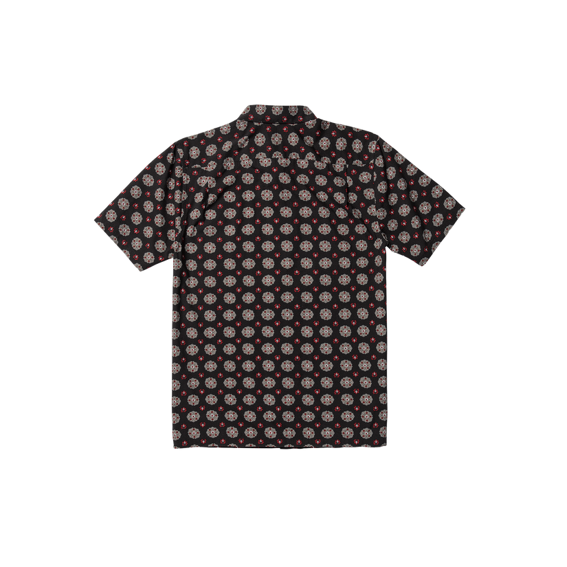 Paisley Pusher Shirt - Black - Captain Fin Co.