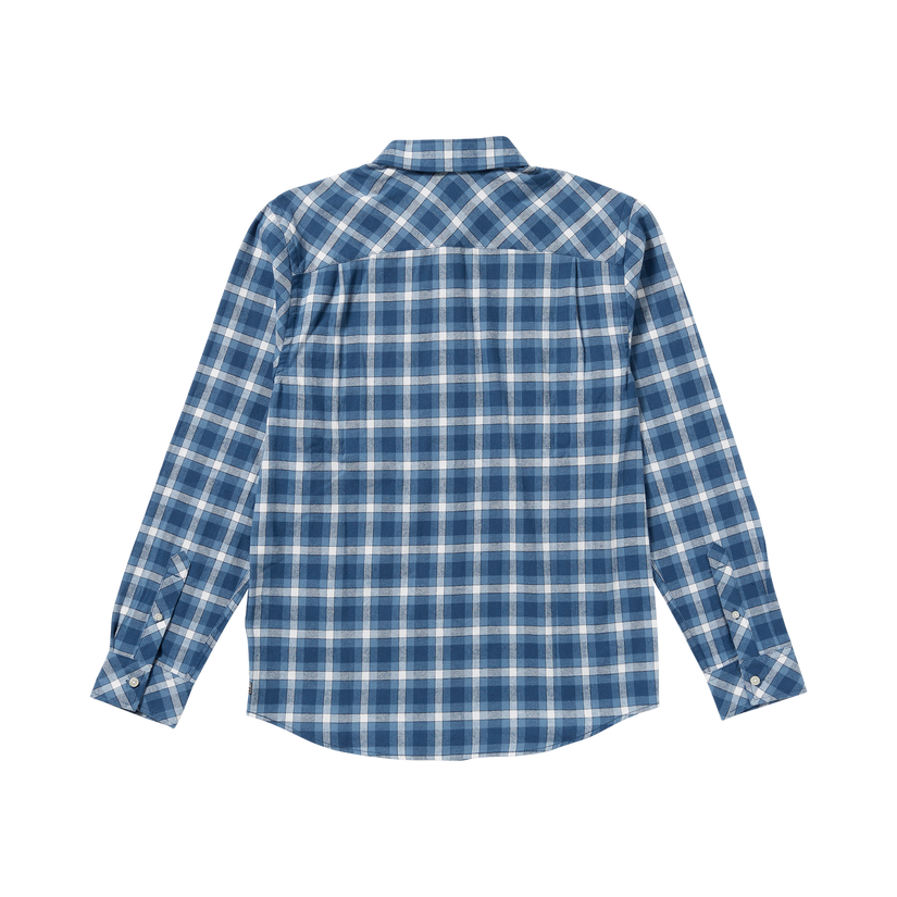 Night Raid Long Sleeve Flannel Shirt - Coronet Blue - Captain Fin Co.