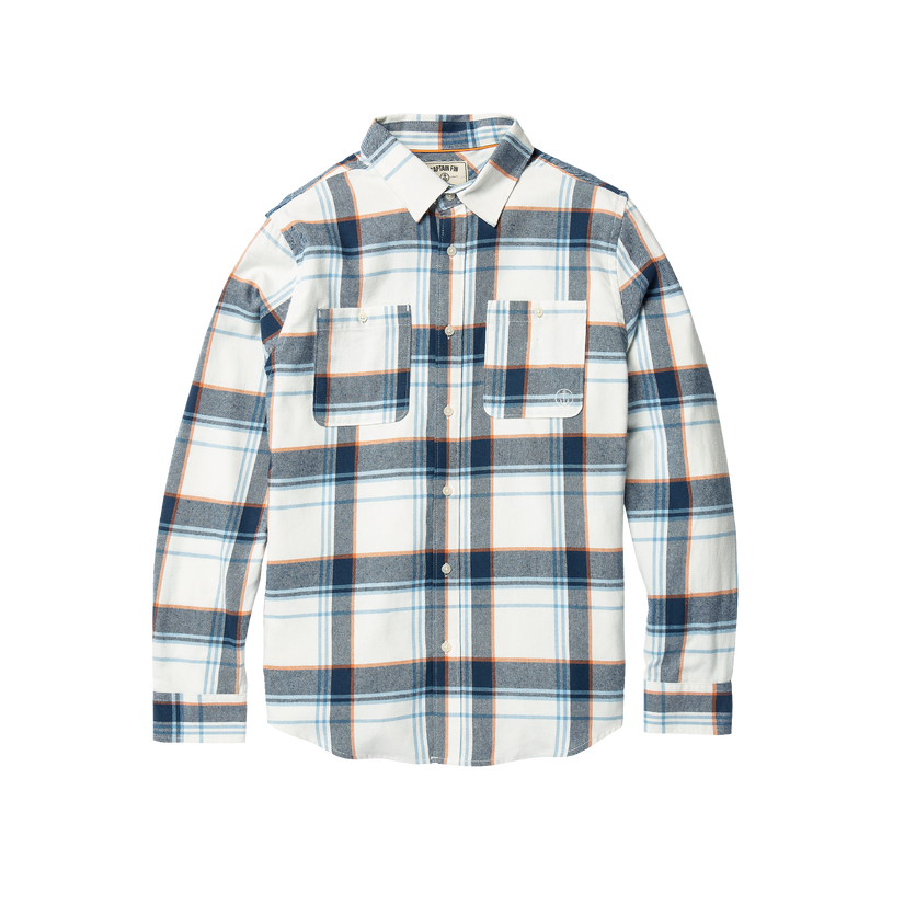 Campo Elijo Long Sleeve Flannel Shirt - Dark Navy