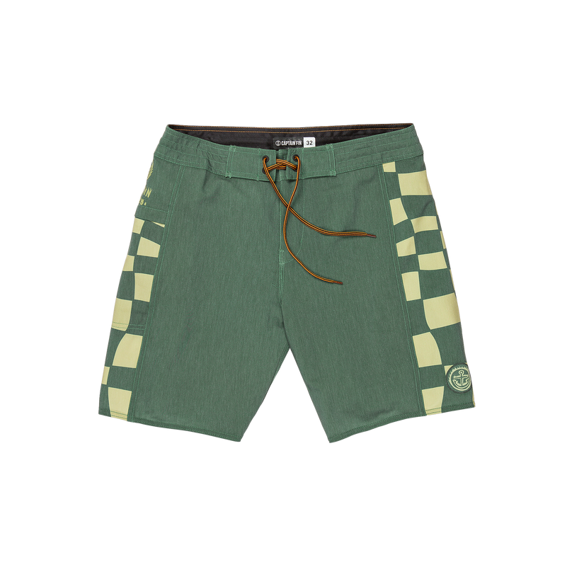 Keyhole Fire Check Boardshort - Cil