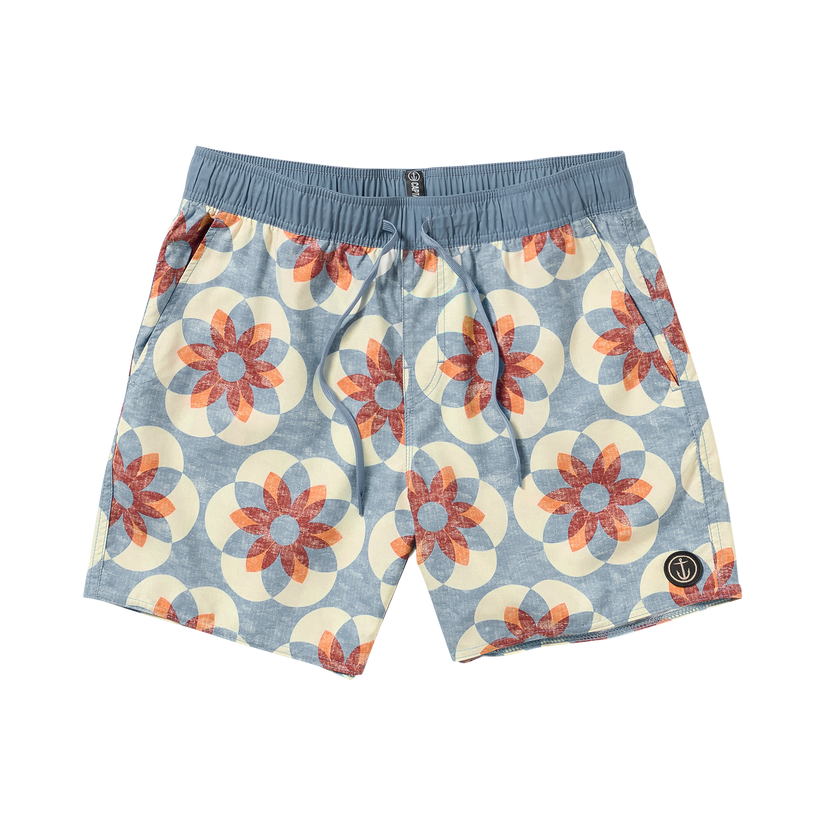 Big Prints 16" Trunks - Coronet Blue - Captain Fin Co.