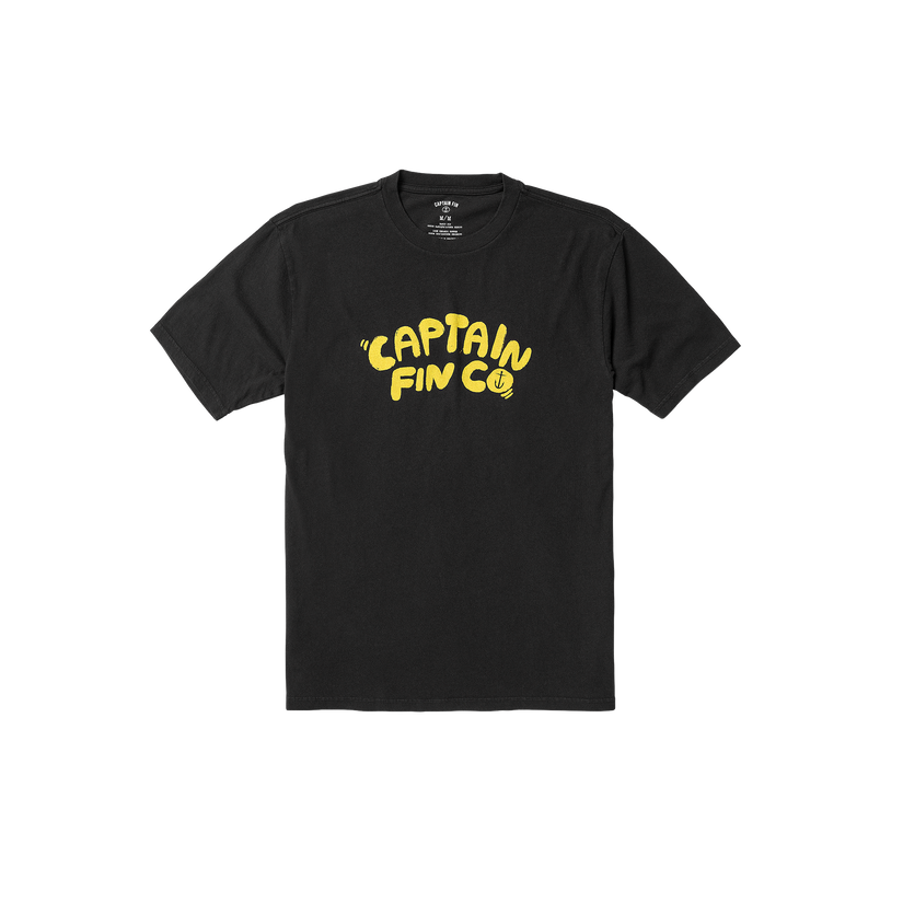 Ballast Short Sleeve Tee - Black - Captain Fin Co.