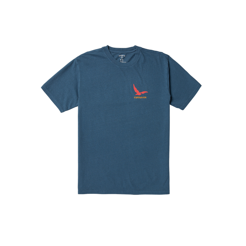 Sunrise Short Sleeve Tee - Dark Navy - Captain Fin Co.