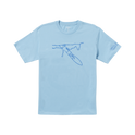 Ads Illustration Short Sleeve Tee - Coastal Blue