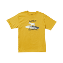 Surf Donkeys Short Sleeve Tee - Mineral Yellow