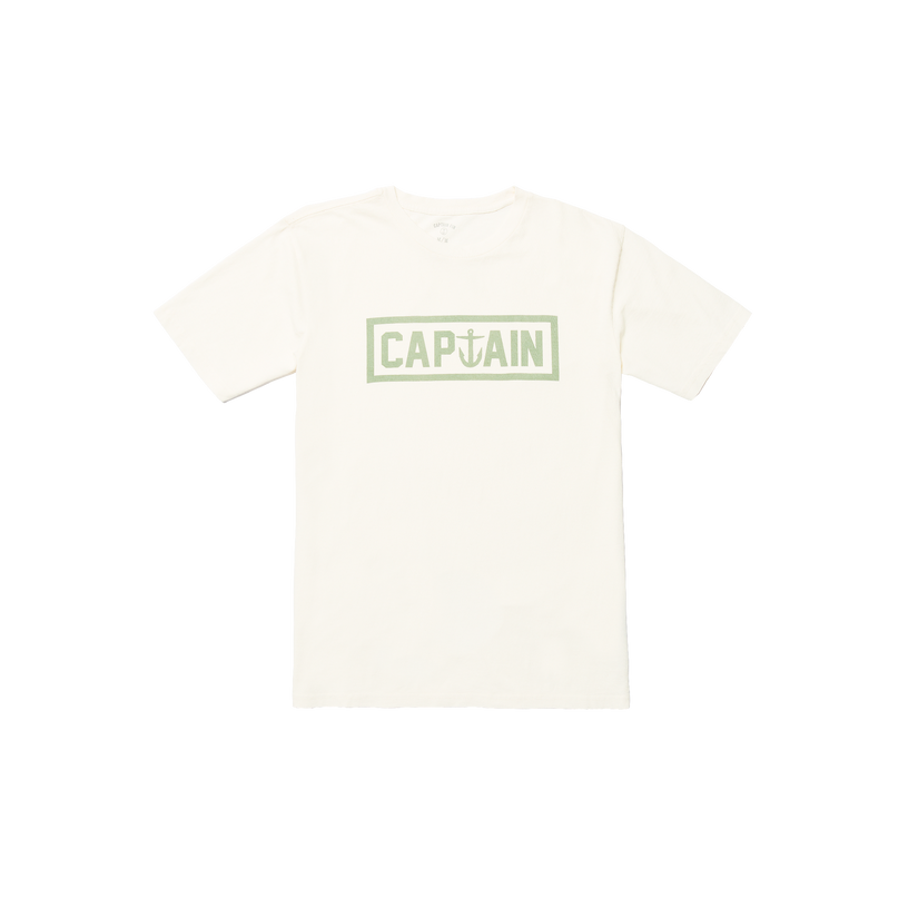 Naval Tee - VINTAGE WHITE - Captain Fin Co.