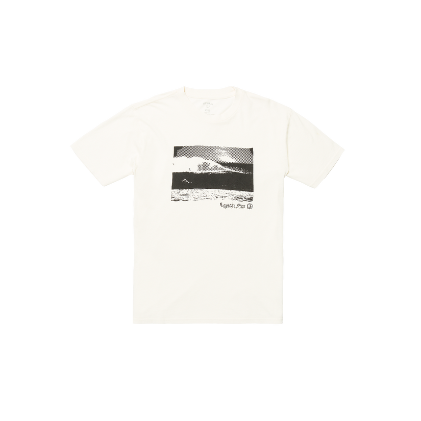 Waves Short Sleeve Tee - Vintage White