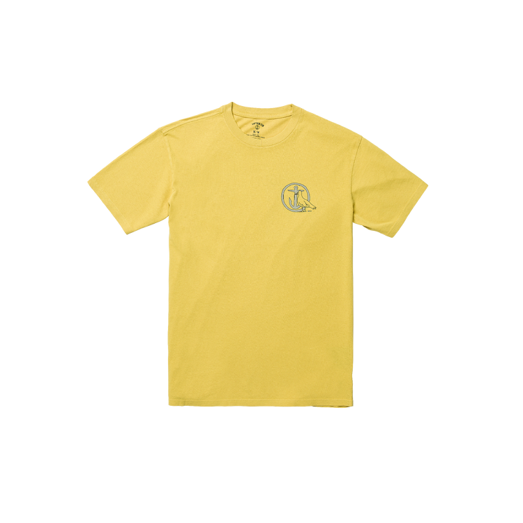 Seagull Club Short Sleeve Tee - Mineral Yellow