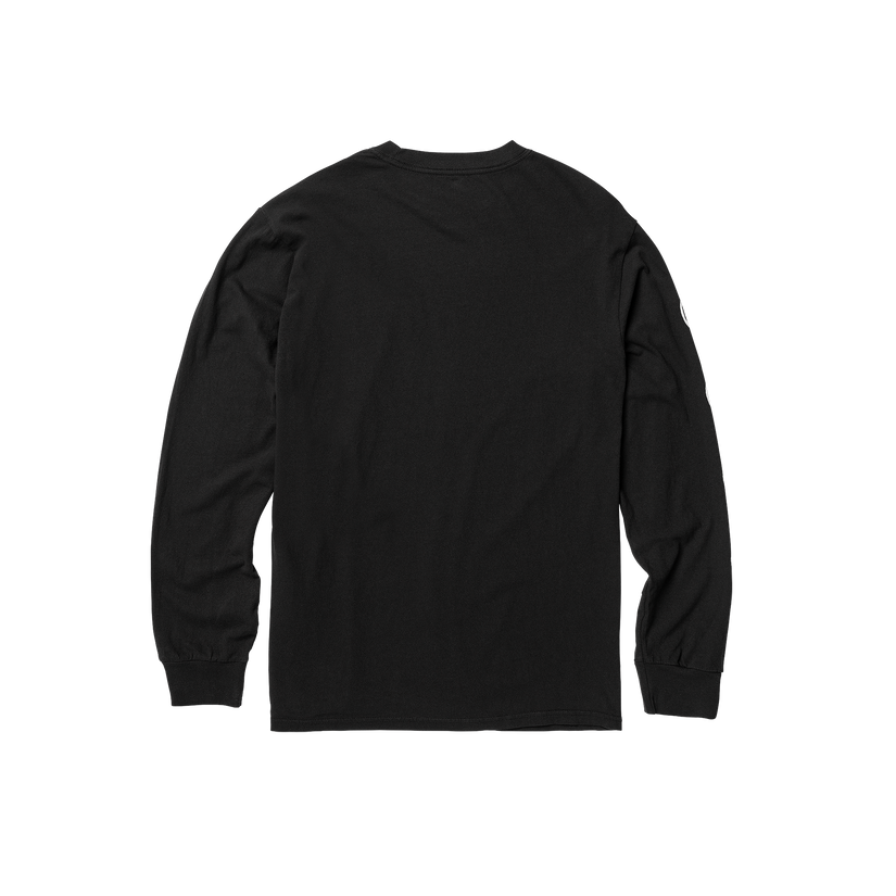 Anchor Long Sleeve Tee - Black - Captain Fin Co.