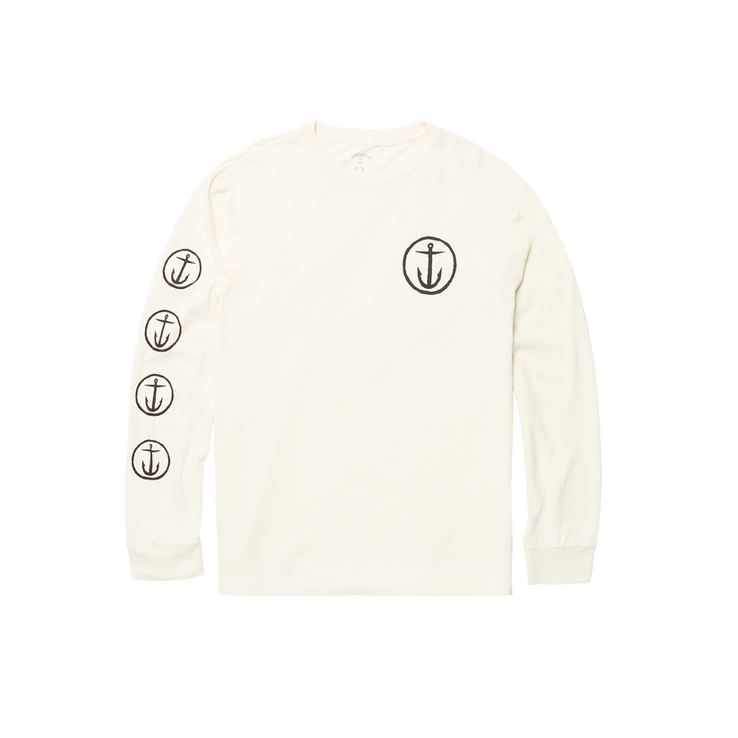 OG Logo Long Sleeve Tee - Vintage White