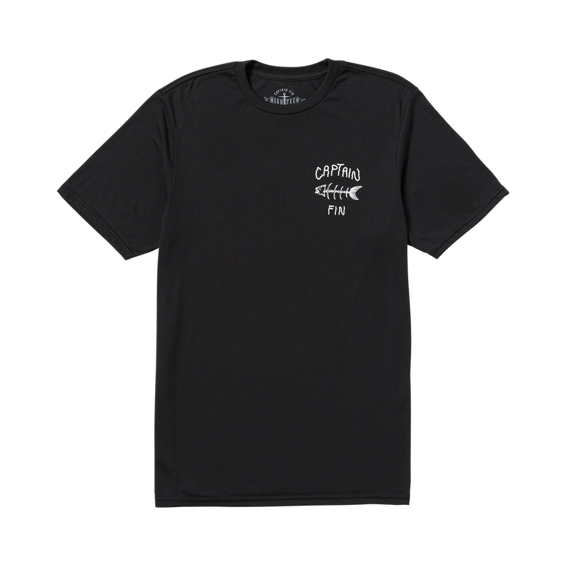 Mt Bones Short Sleeve Tee - Black - Captain Fin Co.