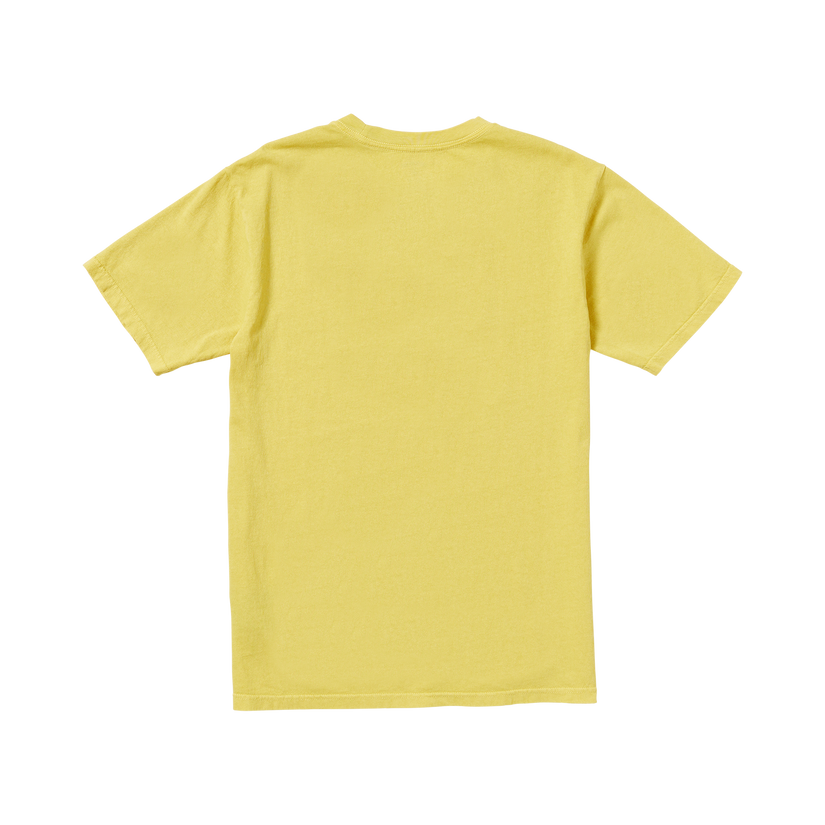 Ads Whoooo Short Sleeve Tee - Mineral Yellow - Captain Fin Co.