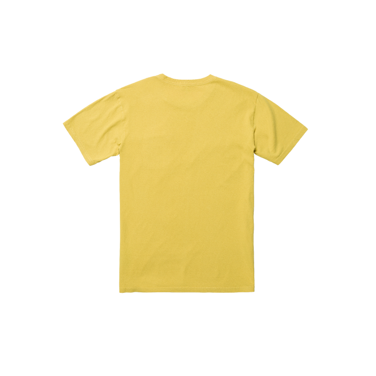 Captian Patch Pocket Tee - MINERAL YELLOW - Captain Fin Co.