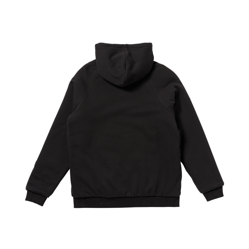 Core Captain Lined Hooded Fleece - Black - Captain Fin Co.