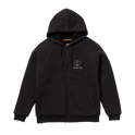 Core Captain Lined Hooded Fleece - Black