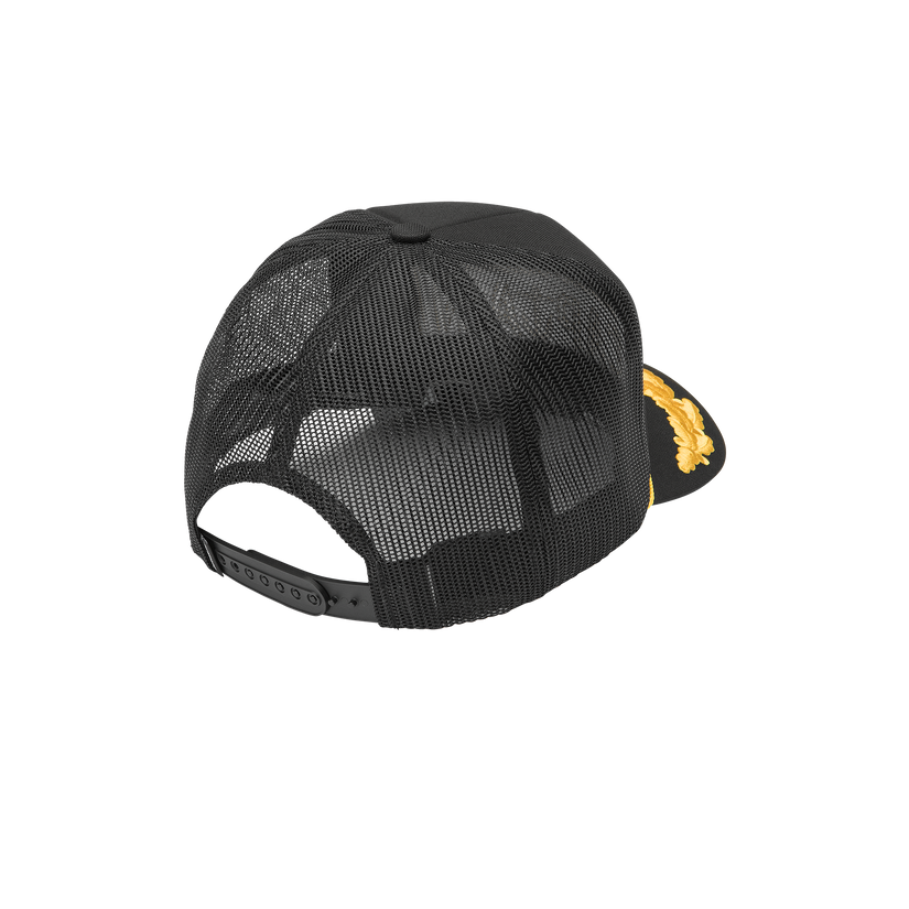 Capt. Scrmbled Eggs Hat - Black - Captain Fin Co.