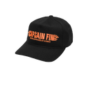 Fin Flame Hat - Black