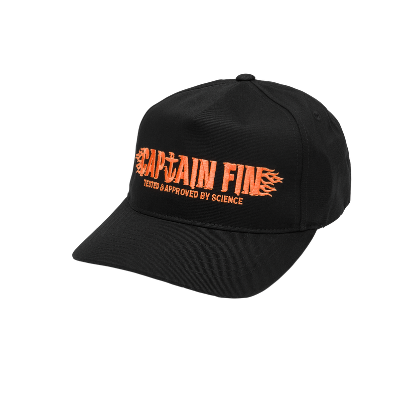 Fin Flame Hat - Black - Captain Fin Co.